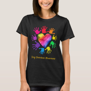 Läkemedelsöverdosering Meddela Händer Överdosering T Shirt