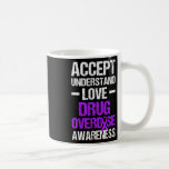 Läkemedelsöverdosering Medvetandeförklaring Surviv Kaffemugg<br><div class="desc">Läkemedelsöverdosering Medvetandeförklaring Survivor 60</div>