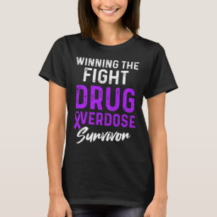Läkemedelsöverdosering Medvetandeförklaring Surviv T Shirt