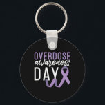 Läkemedelsöverdosering Medvetandeskapandedag Återh Nyckelring<br><div class="desc">Dag för läkemedelsöverdosering Återhämtning Sober Sobriety Na Aa</div>