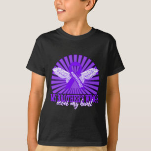 Läkemedelsöverdosering Medvetenhet Broders Vingar T Shirt