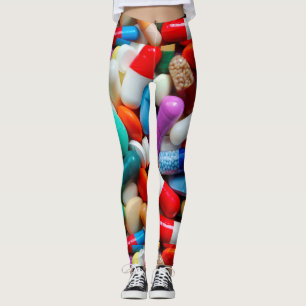 Läkemedelspapper Leggings