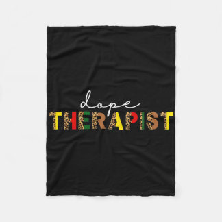 Läkemedelsrådgivare Leopard Print Socia Fleecefilt