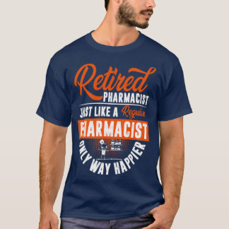 Läkemedelssläkemedel som en vanlig farmaceut t shirt