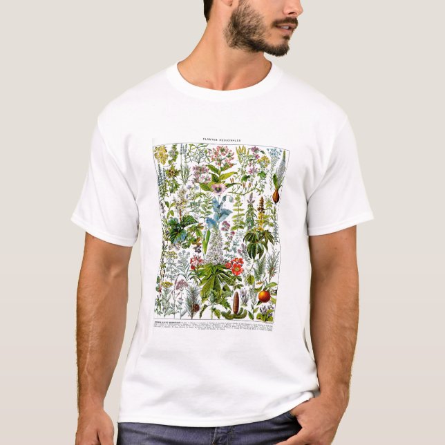 Läkemedelsväxter 2 t shirt (Framsida)