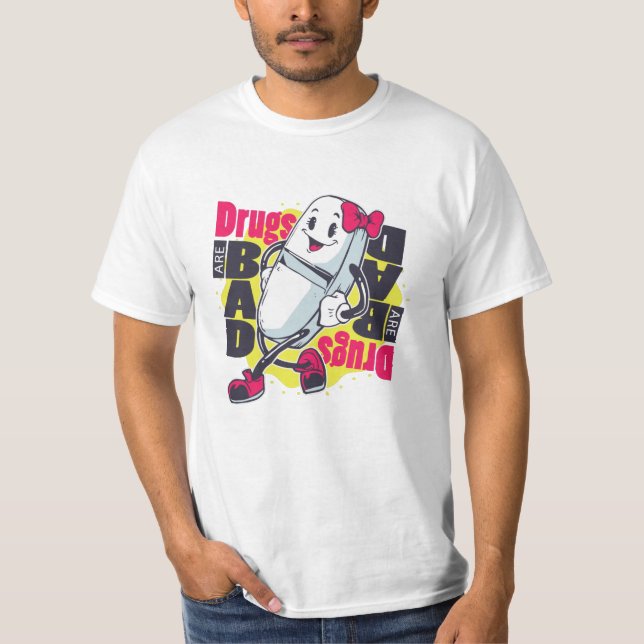 Läkemedlen är felaktig offert t shirt (Framsida)