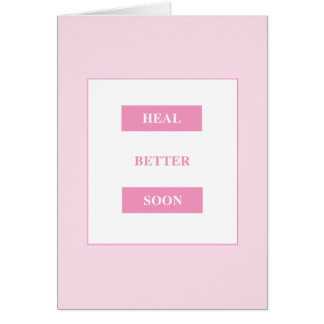 © läker bättre snart hälsningskort