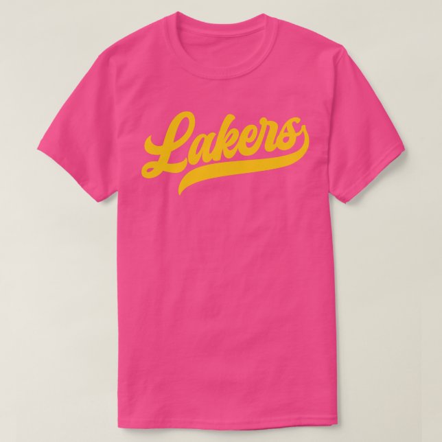 Lakers Retro LA Lakers Basketball T Shirt (Design framsida)