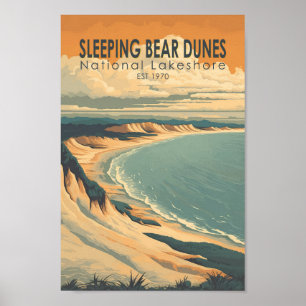 Lakeshore Travel Art Poster