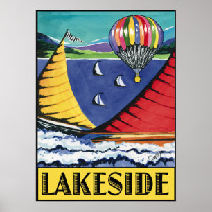 Lakeside-affisch Poster
