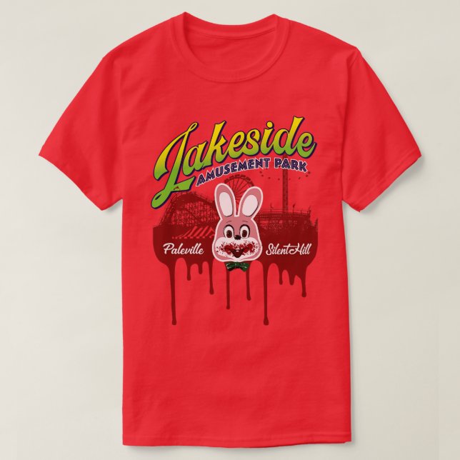 Lakeside Amusement Park T Shirt (Design framsida)