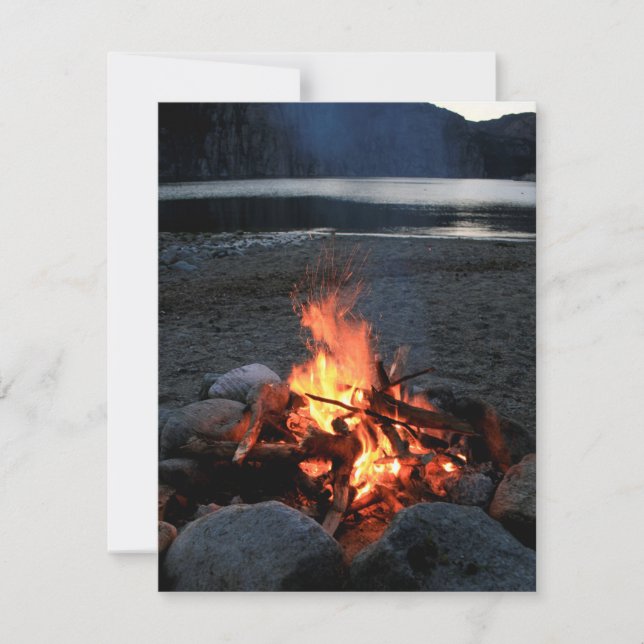 Lakeside Bonfire (Framsida)