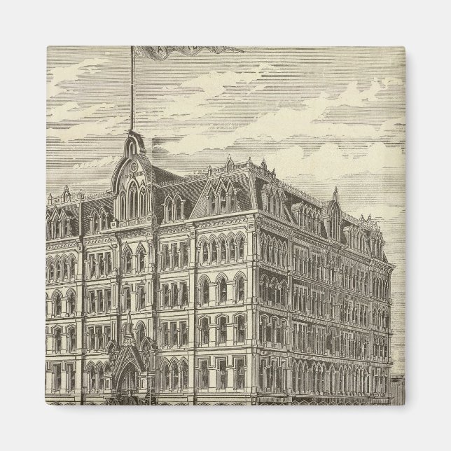 Lakeside Byggnad, Chicago Magnet (Framsidan)