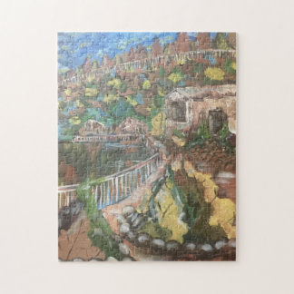 Lakeside Cabins Puzzle Pussel