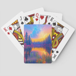 Lakeside Dreams, a Sunset's Kaleidoscope Casinokort