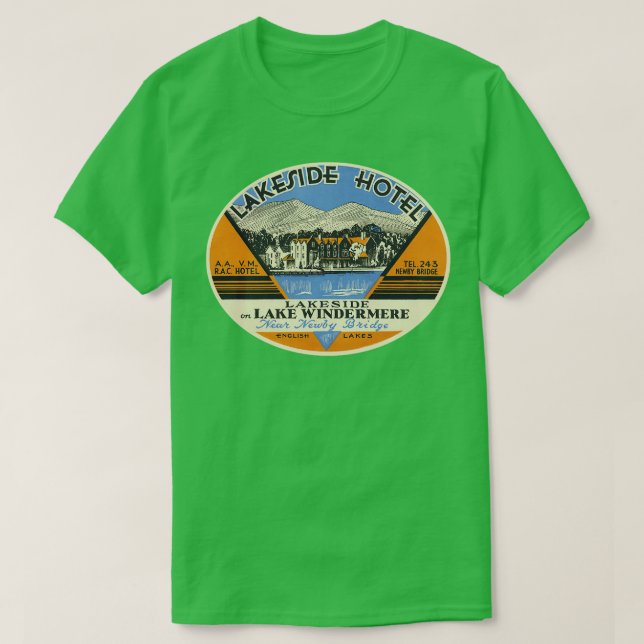 Lakeside Hotel T Shirt (Design framsida)