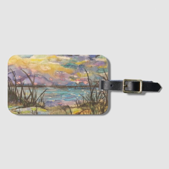 Lakeside Luggage Tag Bagagebricka (Framsida horisontal)