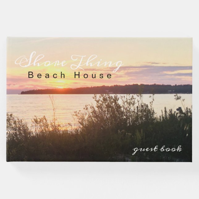 Lakeside Shoreline Beach Rental Gästböcker (Framsida)