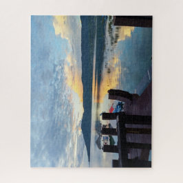 Lakeside View from a Deck Pussel