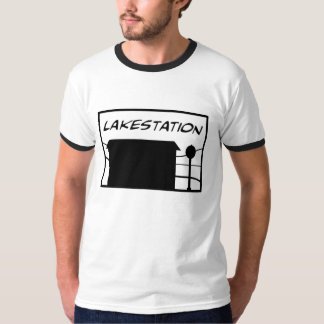 Lakestation - logotypringerutslagsplats tröja