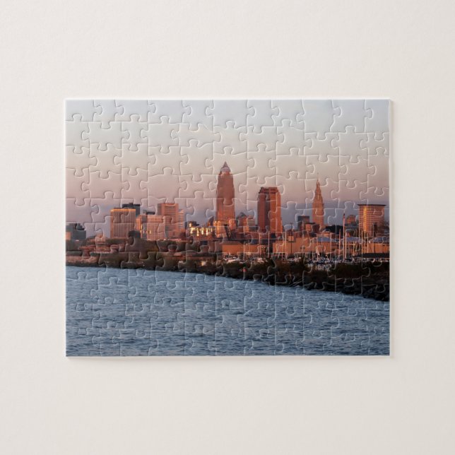 Lakeview Cleveland View Pussel (Horisontell)