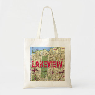 LAKEVIEW, New Orleans KARTA Tygkasse