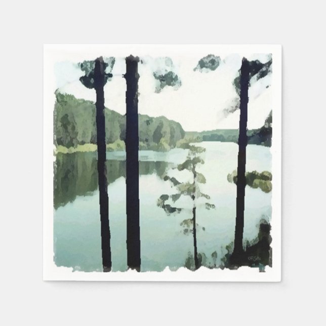 Lakeview Pappersservett (Framsidan)