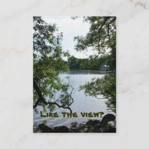 LakeView Real Gods Visitkort