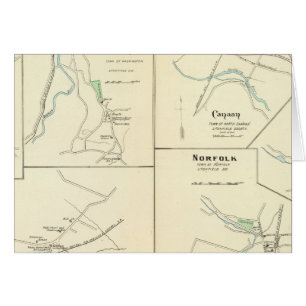 Lakeville, Norfolk, Salisbury Hälsningskort
