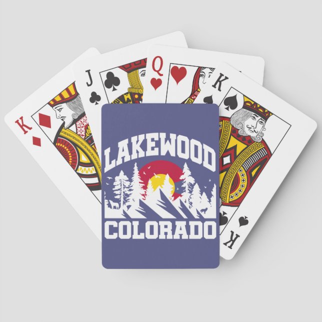Lakewood,Colorado Casinokort (Baksidan)