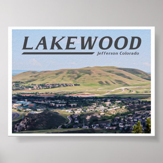 LAKEWOOD COLORADO POSTER (Framsidan)
