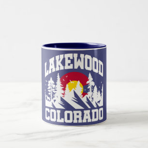 Lakewood,Colorado Två-Tonad Mugg