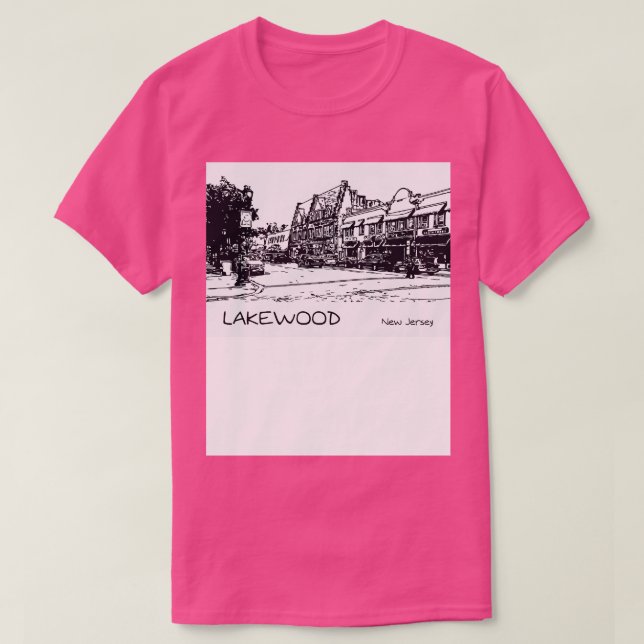 Lakewood New jersey T Shirt (Design framsida)