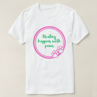 Läkning Händer Med Tass | Känslomässigt Stöd T Shirt