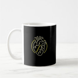 Läkningshjärtasymbol • Känslomässig reparation & i Kaffemugg