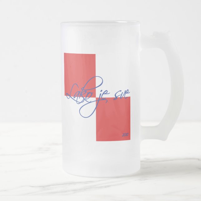 Lako je sve frostat ölglas (Höger)