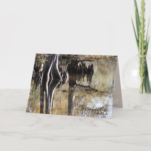 Lakombe, LA-hälsningskort Kort (Framsida)