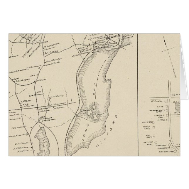 Lakonia, Belknap County Hälsningskort (Framsidan Horizontal)
