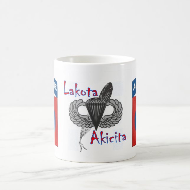 Lakota Akicita mugg (Center)