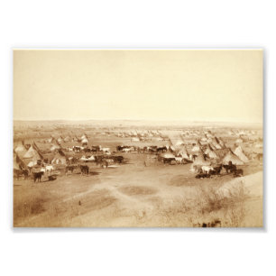 Lakota Camp Foto EnUtvidgning