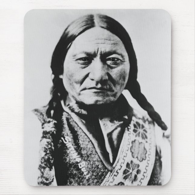 Lakota Chief Surrender: Sitta Bull Fort Buford Musmatta (Framsidan)