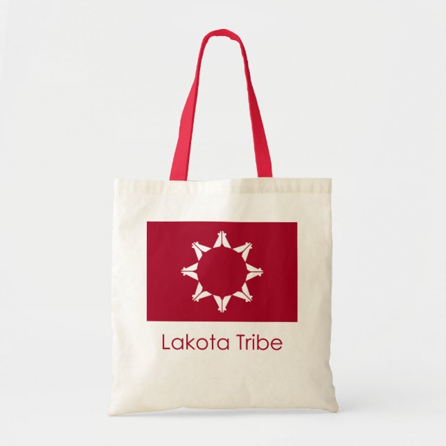 Lakota flagga tygkasse (Framsidan)