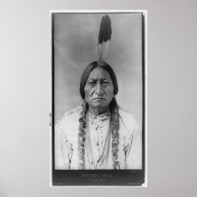 Lakota Indian Chief Sitta Bull Poster (Framsidan)