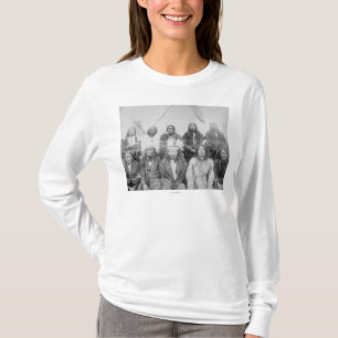 Lakota indiska chefer som mötte allmänna Miles T Shirt