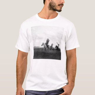 Lakota krigareskicklig ryttare t-shirt