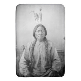 Lakota Leader Sitta Bull Native Indian Badrumsmatta