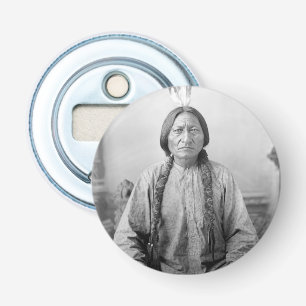 Lakota Leader Sitta Bull Native Indian Flasköppnare