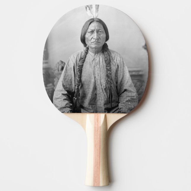Lakota Leader Sitta Bull Native Indian Pingisracket (Framsidan)