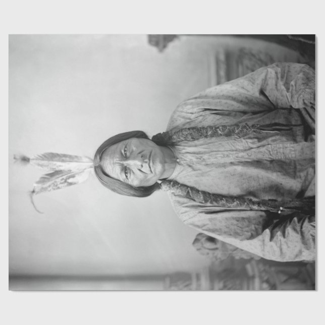 Lakota Leader Sitta Bull Native Indian Presentpapper (Platt)