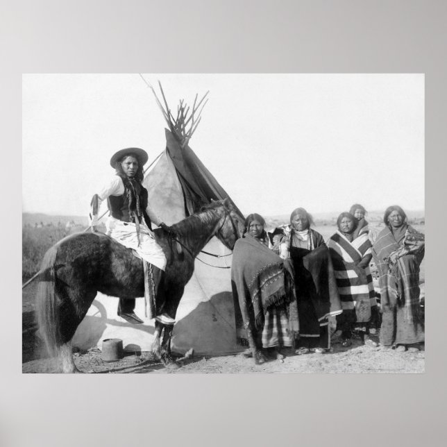 Lakota Sioux: 1891 Poster (Framsidan)